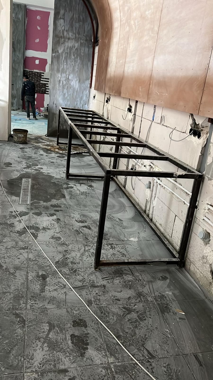 Ankara prefabrik konut alt çelik şasi ve zemin karkas yapımı